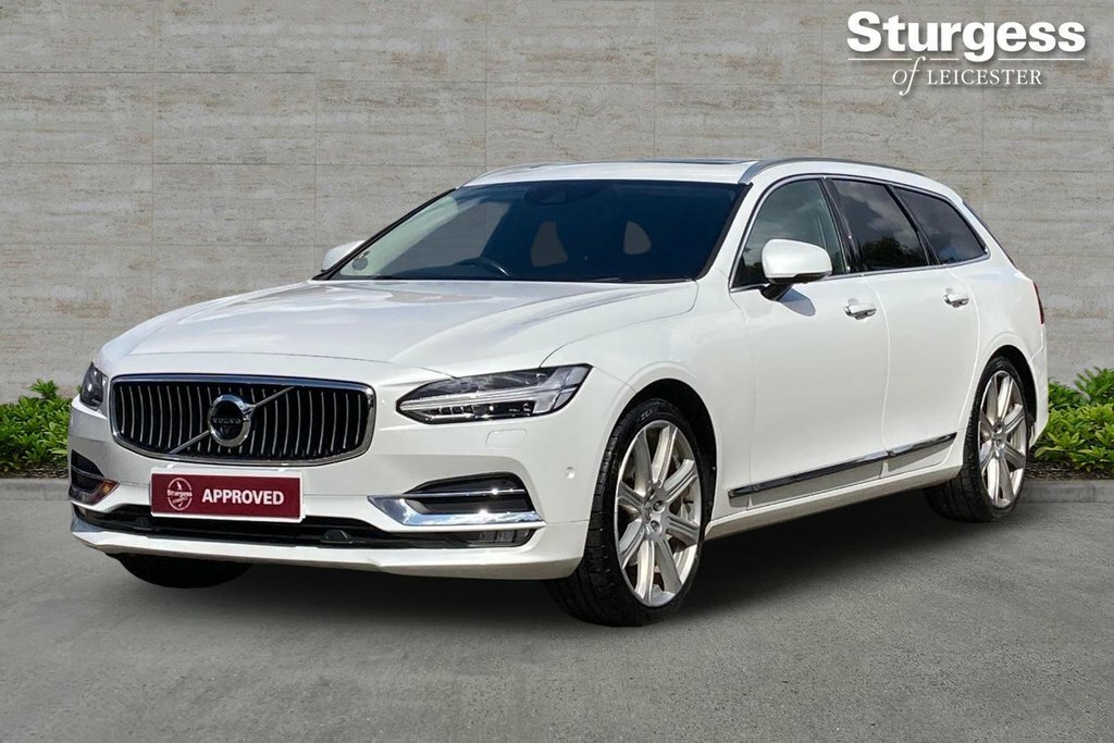 Volvo V90 2L Inscription Pro White #3