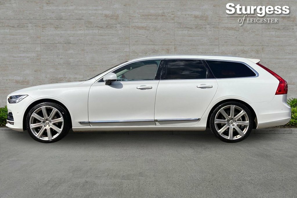 Volvo V90 2L Inscription Pro White #4