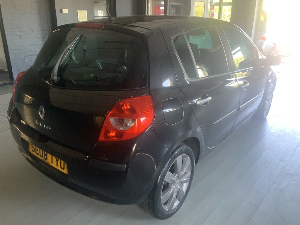 Renault Clio 1.5 Dci Dynamique S Black #6