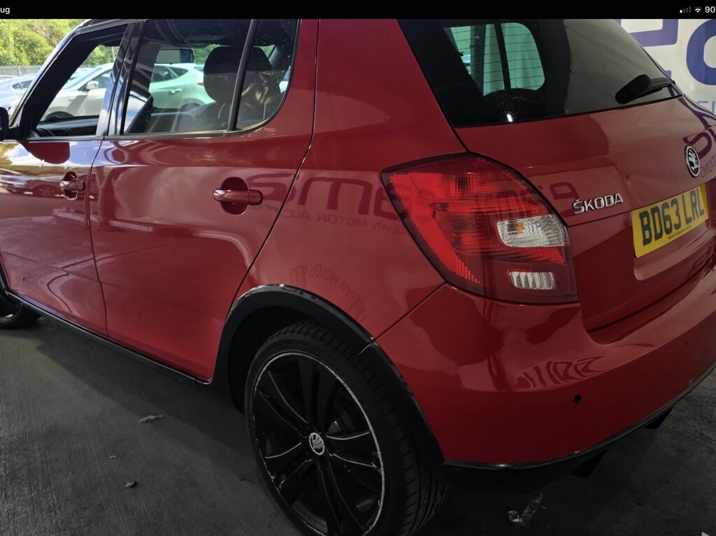 Skoda Fabia 1.6 Tdi Monte Carlo Red #2
