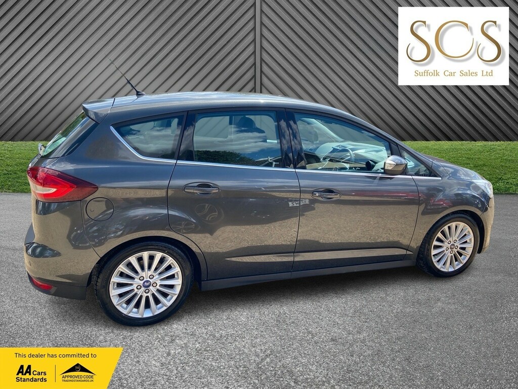 Ford C-Max C Max 1.6 Ti-vct Zetec Mpv 125 White #8