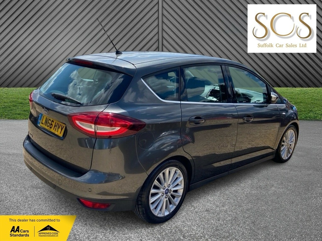 Ford C-Max C Max 1.6 Ti-vct Zetec Mpv 125 White #7