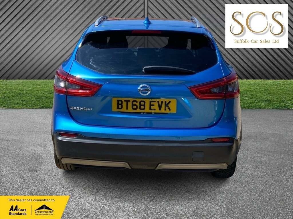 Nissan Qashqai Suv 1.3 Dig-t Tekna 201868 BT68EVK Blue #6