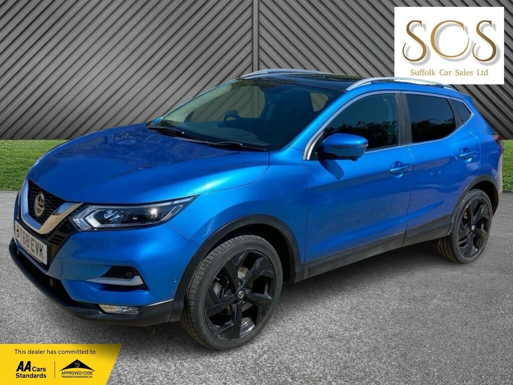 Nissan Qashqai Suv 1.3 Dig-t Tekna 201868 BT68EVK Blue #3