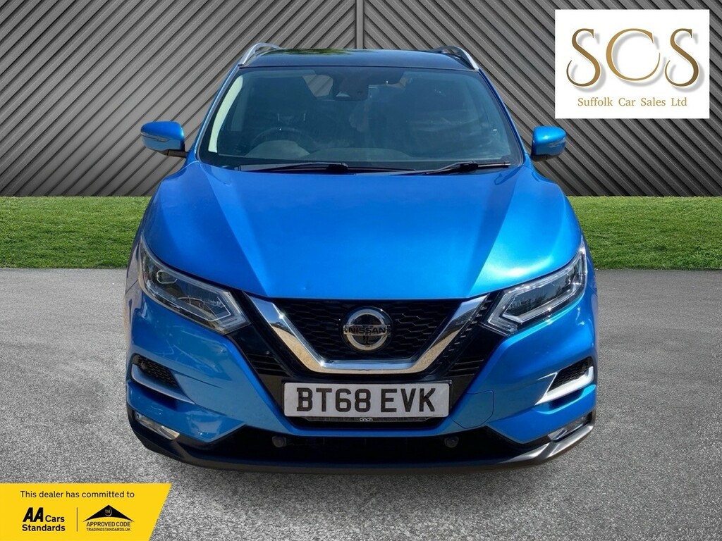 Nissan Qashqai Suv 1.3 Dig-t Tekna 201868 BT68EVK Blue #2