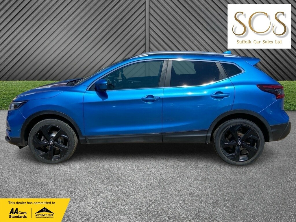 Nissan Qashqai Suv 1.3 Dig-t Tekna 201868 BT68EVK Blue #4