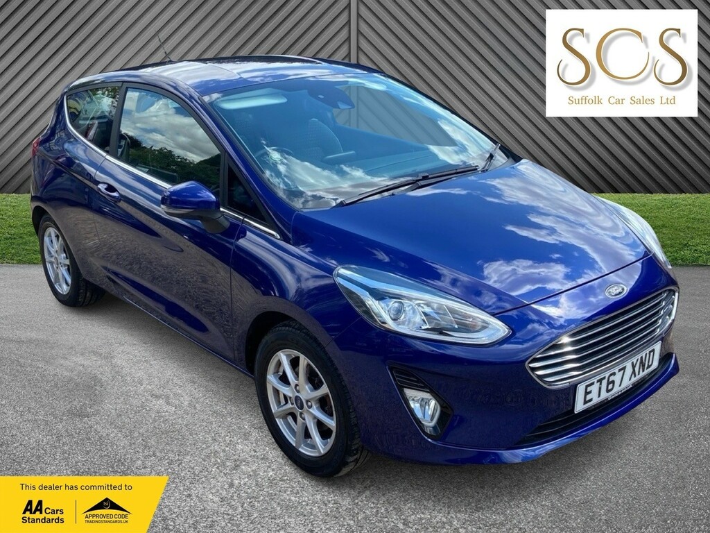 Ford Fiesta 1.0 T Ecoboost Zetec Blue