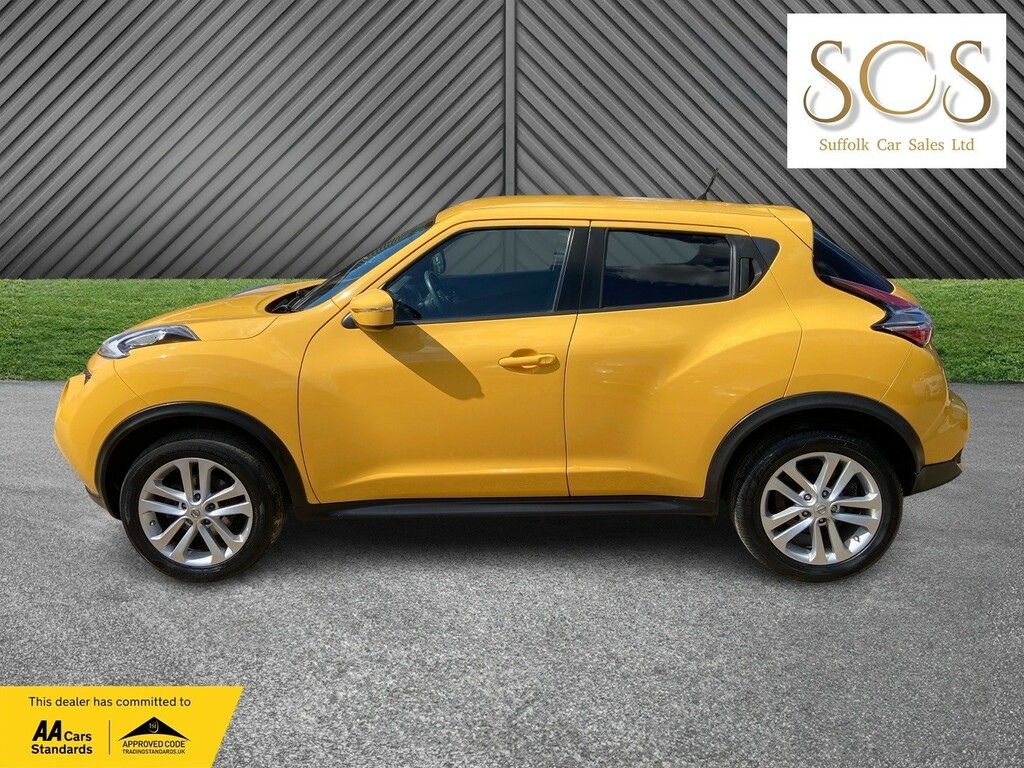 Nissan Juke 1.2 Dig-t Acenta Premium Yellow #4
