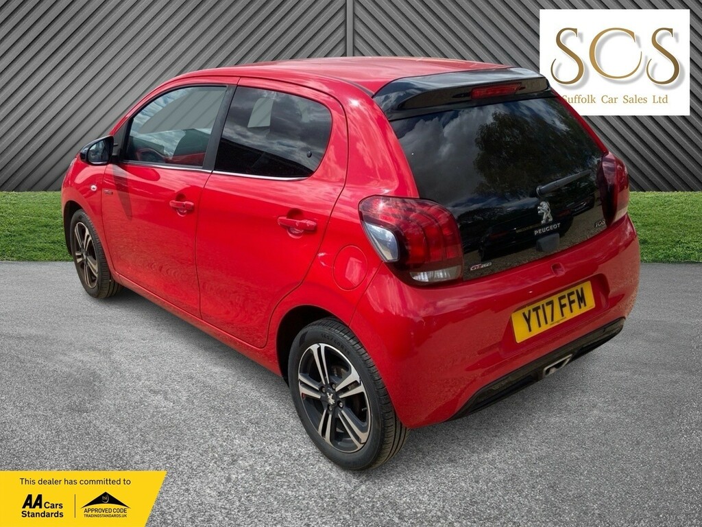 Peugeot 108 1.2 Puretech Gt Line Red #5