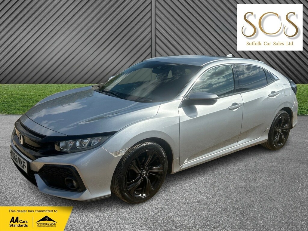 Honda Civic 1.0 Vtec Turbo Sr Silver #3