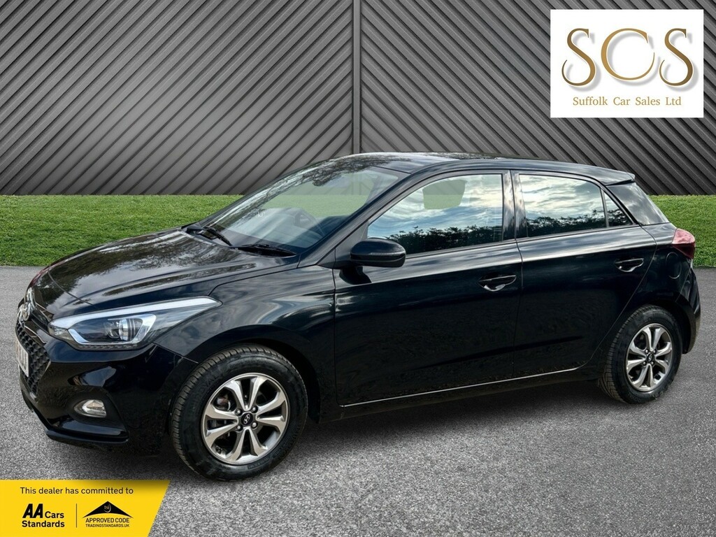 Hyundai I20 1.2 I20 Se 1.2 My19 Black #3
