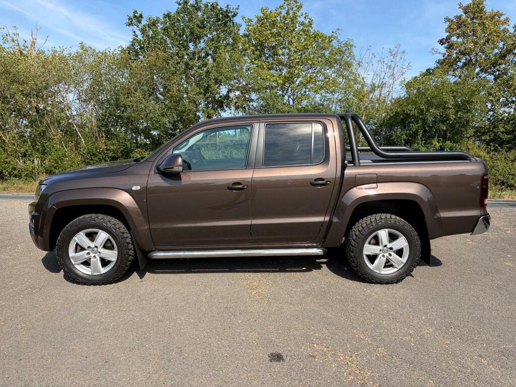 Volkswagen Amarok Pickup 3.0 Tdi V6 Bluemotion Tech Highline 4M CE67GTZ Brown #4