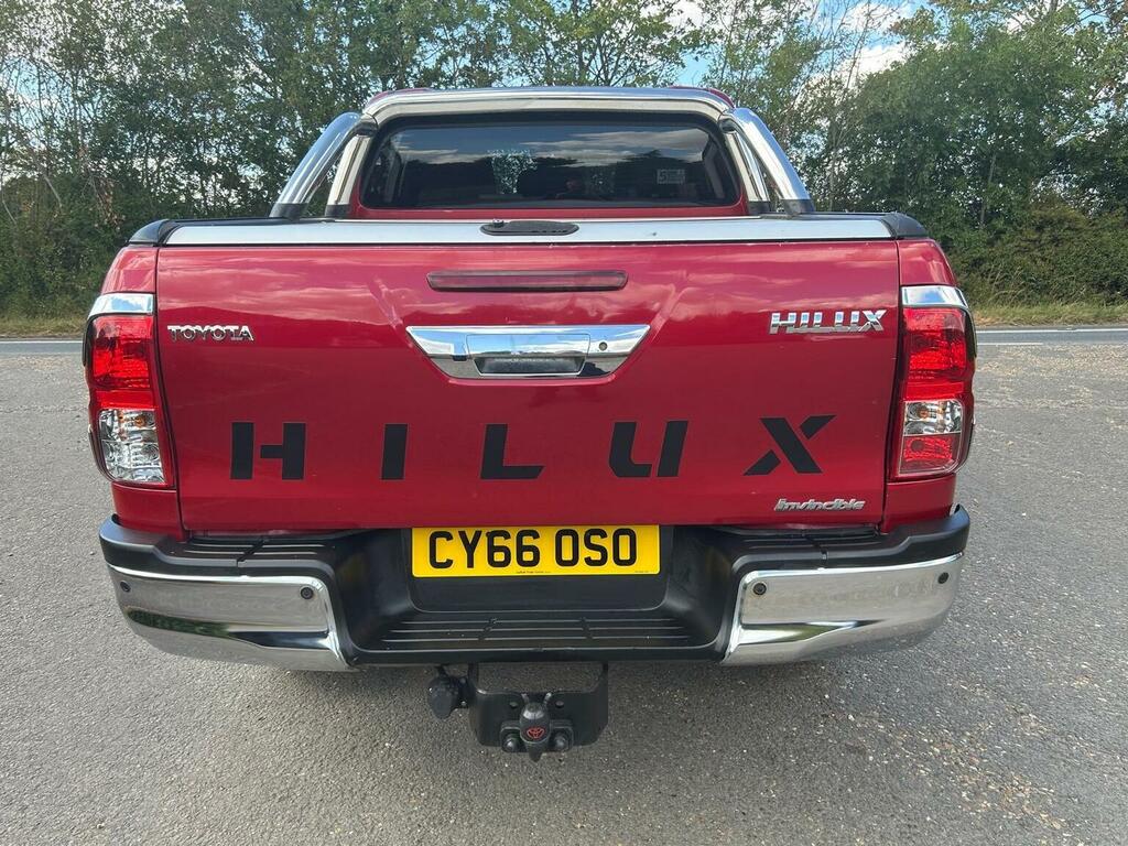 Toyota HILUX 2.4 D-4d Active Double Cab Pickup 4Wd Eu6 3.5 White #10