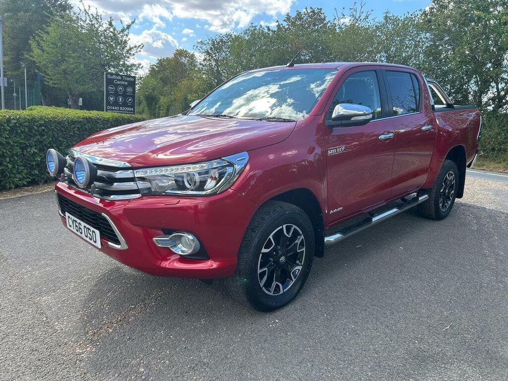 Toyota HILUX 2.4 D-4d Invincible X 4Wd Euro 6 Tss, 3. Red #6