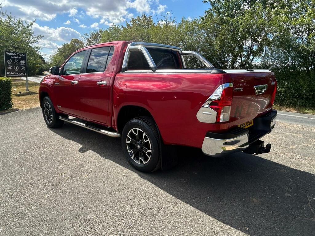 Toyota HILUX 2.4 D-4d Active Double Cab Pickup 4Wd Eu6 3.5 White #8