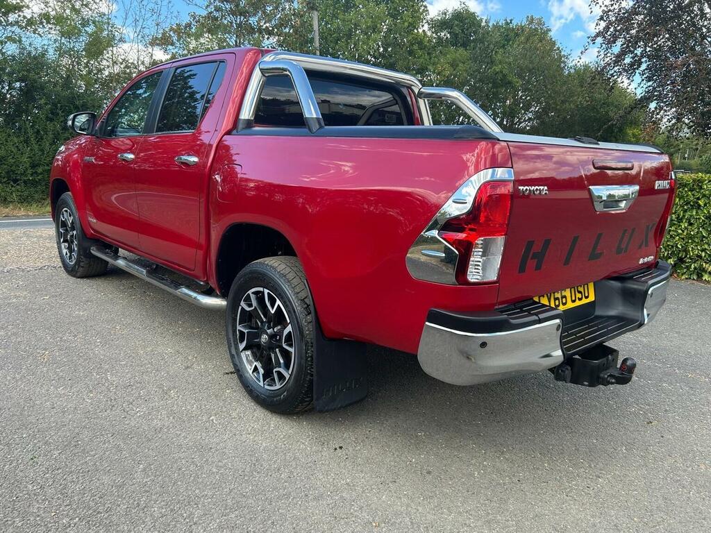 Toyota HILUX 2.4 D-4d Active Double Cab Pickup 4Wd Eu6 3.5 White #9