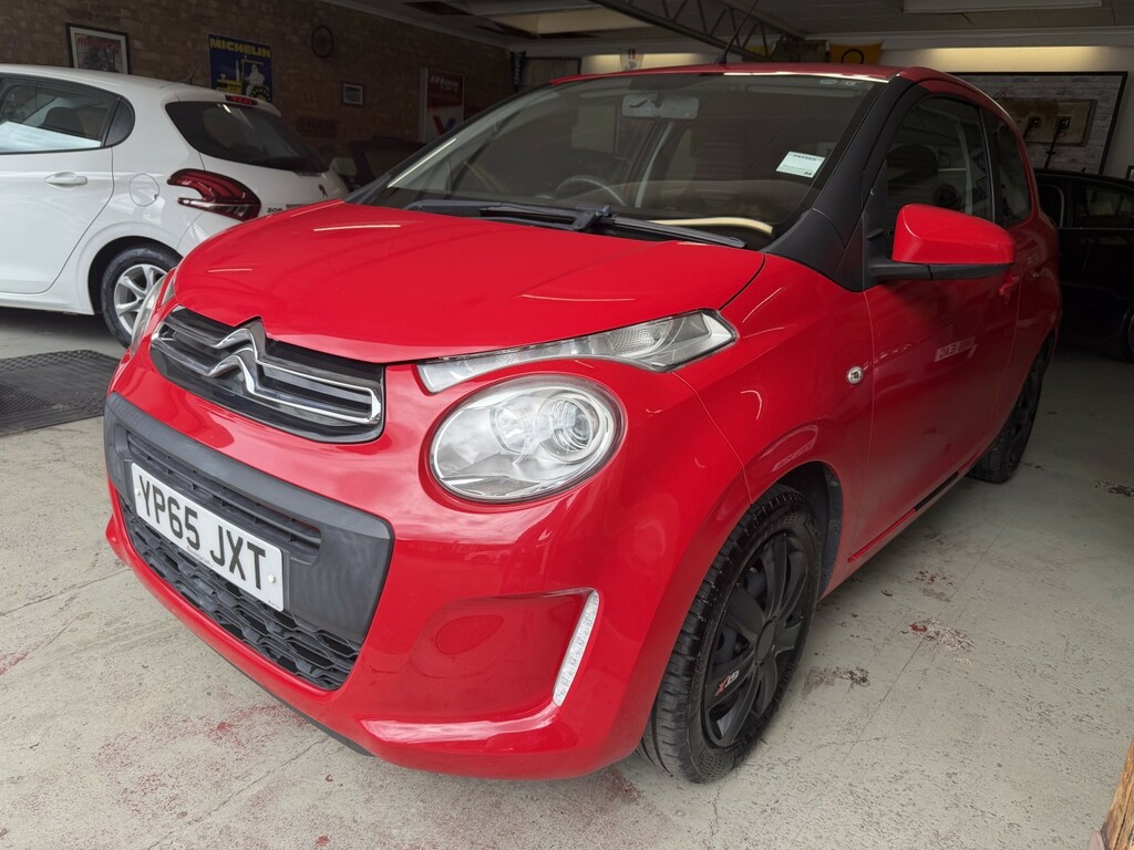 Citroen C1 1.0 Vti Feel YP65JXT Red #3