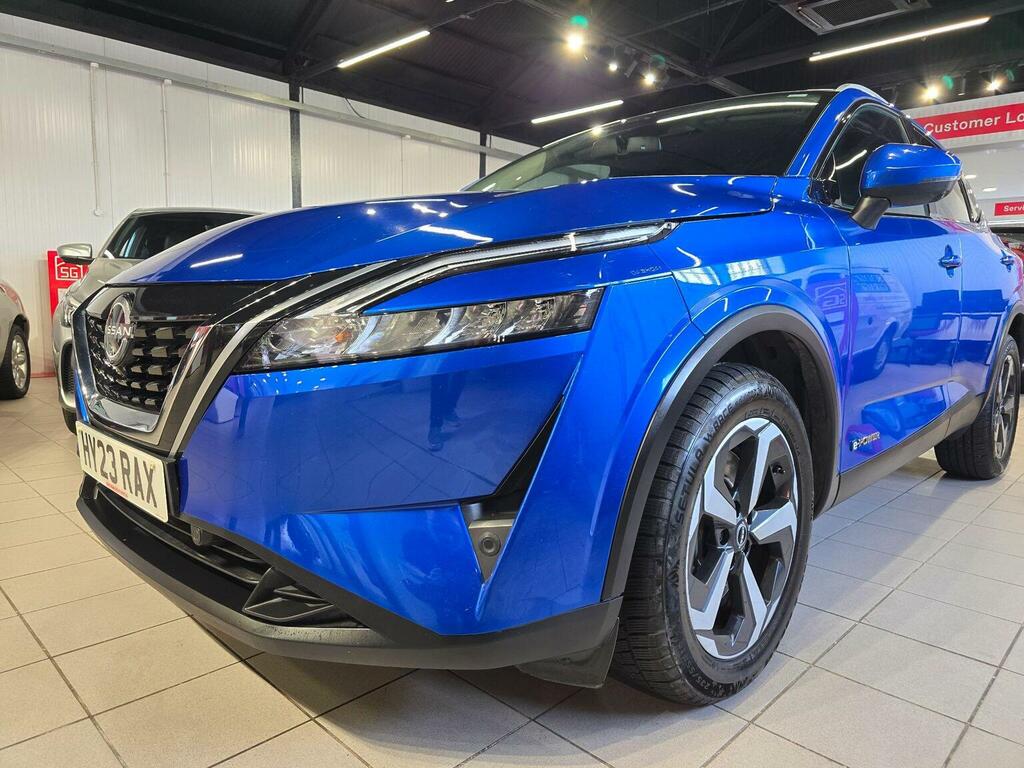 Nissan Qashqai 1.5 H E-power N-connecta Suv Hybrid Aut Blue #2