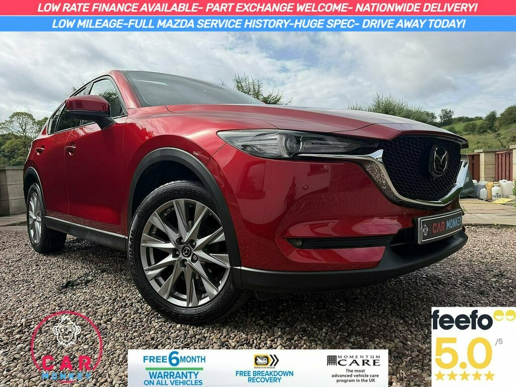 Mazda CX-5 Skyactiv-g Sport U741 Ulez Red