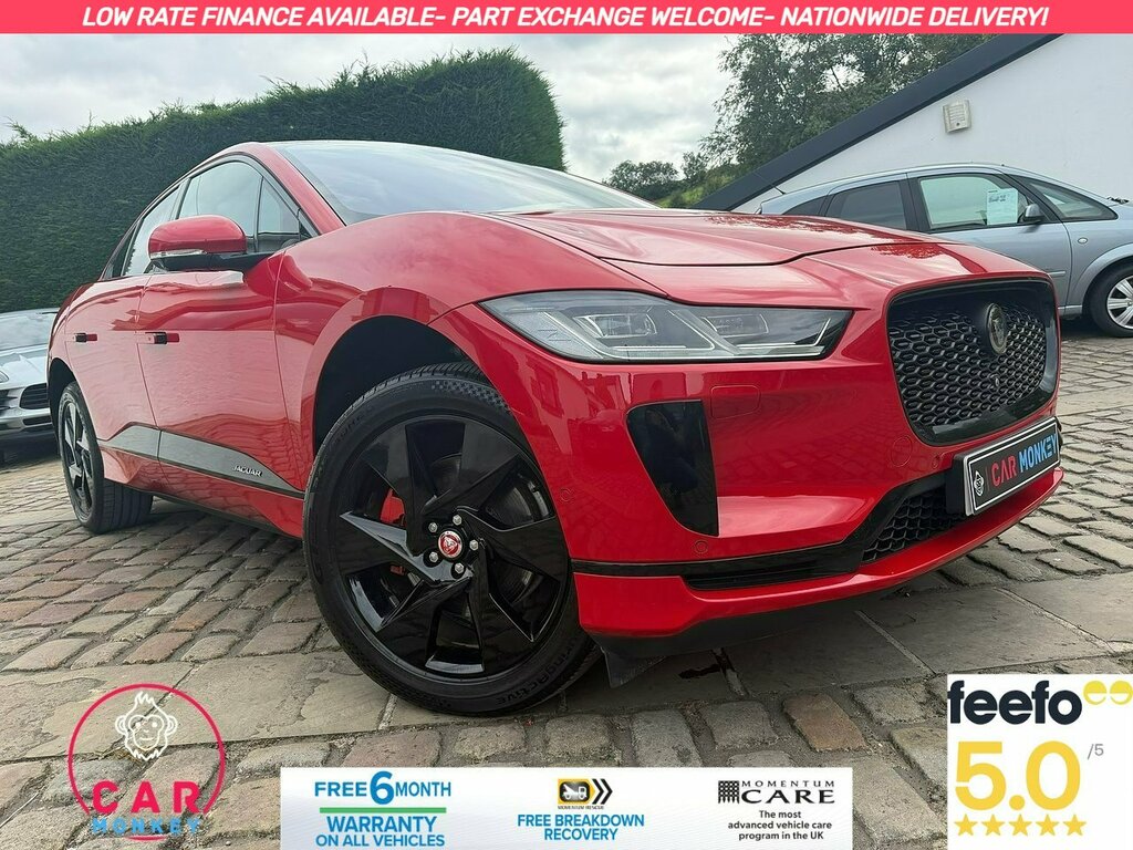 Jaguar I-Pace 400 Se U743 Ulez Red