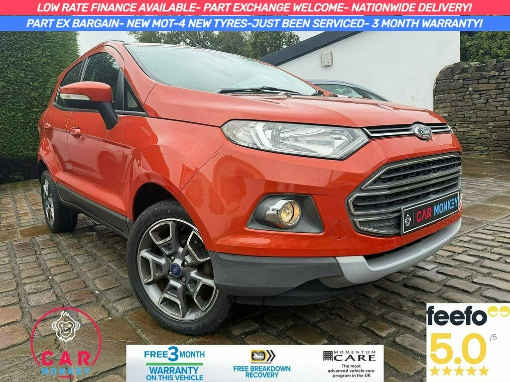 Ford Ecosport Tdci Titanium U750 Ulez Red