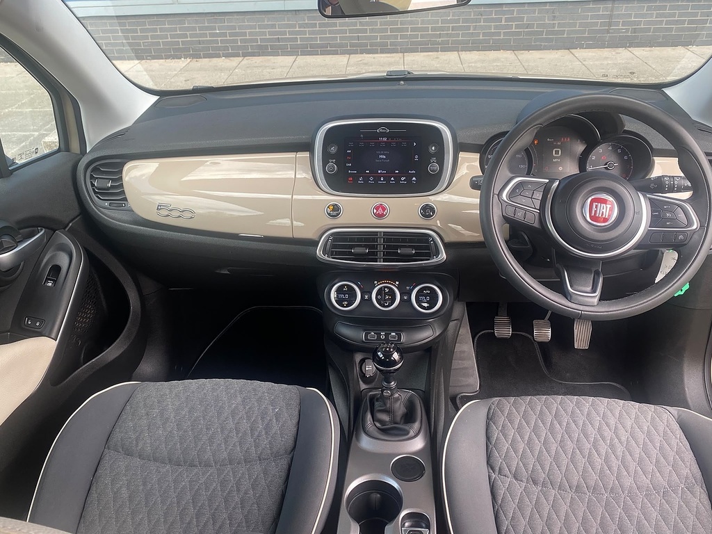 Fiat 500X Firefly Turbo Multiair City Cross U752 Ulez Beige #2