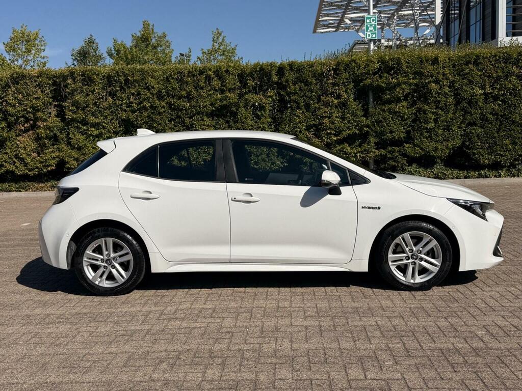 Toyota Corolla 1.8 Vvt-h Icon Tech Cvt Euro 6 Ss White #5