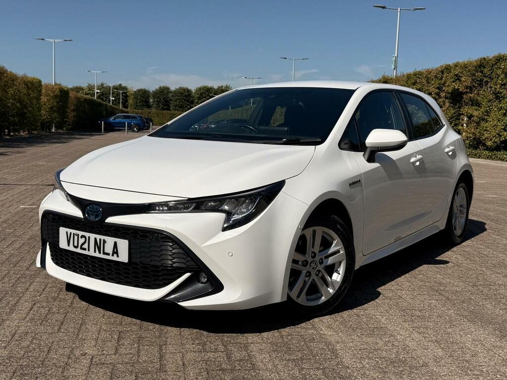Toyota Corolla 1.8 Vvt-h Icon Tech Cvt Euro 6 Ss White #2