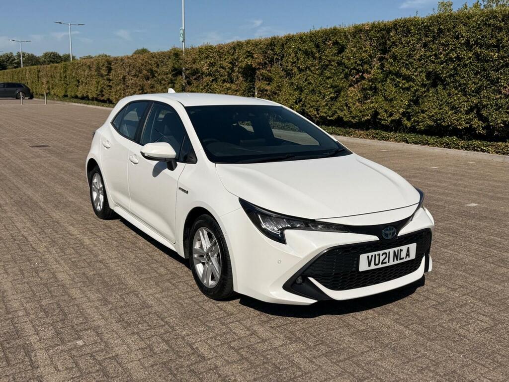 Toyota Corolla 1.8 Vvt-h Icon Tech Cvt Euro 6 Ss White #4