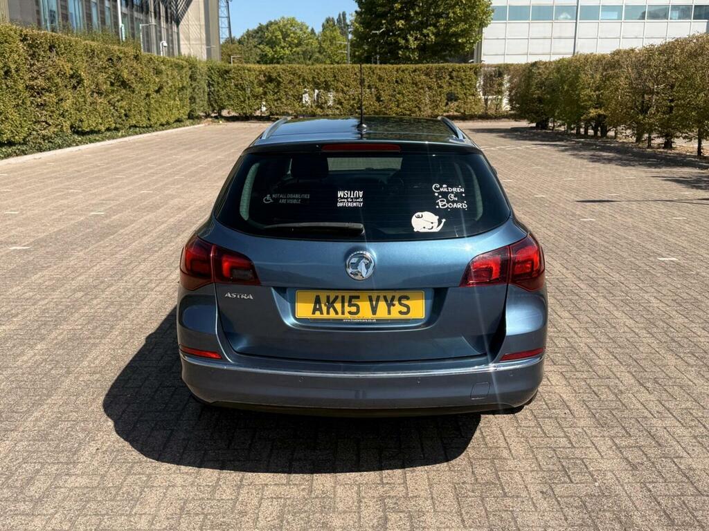 Vauxhall Astra 1.6I Design Sports Tourer Euro 6 Blue #9