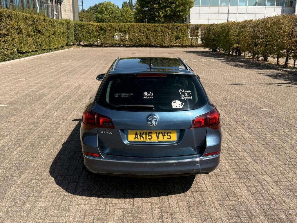 Vauxhall Astra 1.6I Design Sports Tourer Euro 6 Blue #44