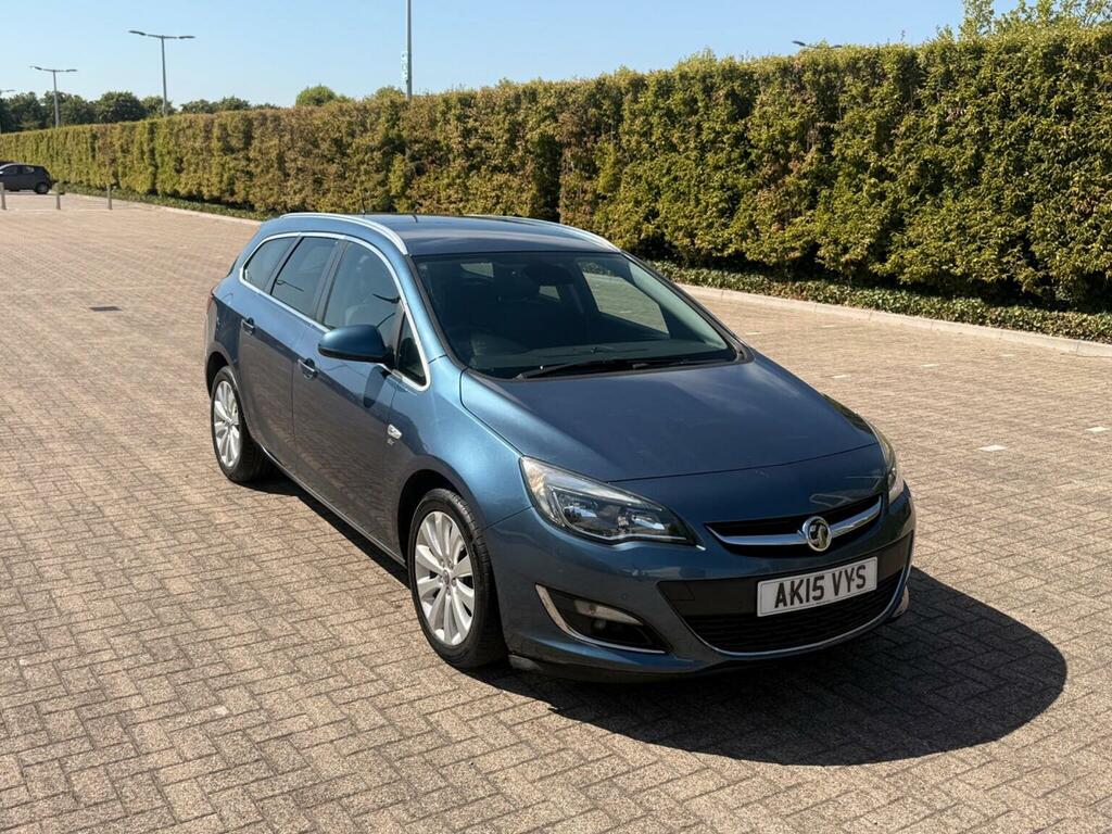 Vauxhall Astra 1.6I Design Sports Tourer Euro 6 Blue #31