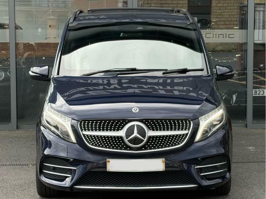 Mercedes-Benz V Class 2.0 V300d Amg Line G-tronic Euro 6 S S Blue #3