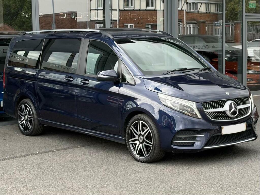 Mercedes-Benz V Class 2.0 V300d Amg Line G-tronic Euro 6 S S Blue #2