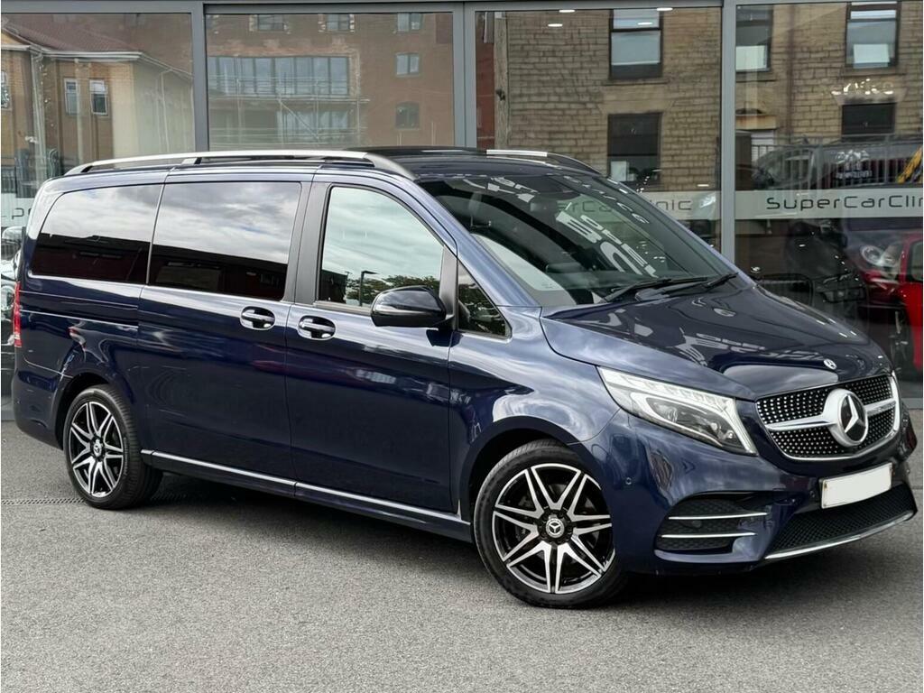 Mercedes-Benz V Class 2.0 V300d Amg Line G-tronic Euro 6 S S Blue