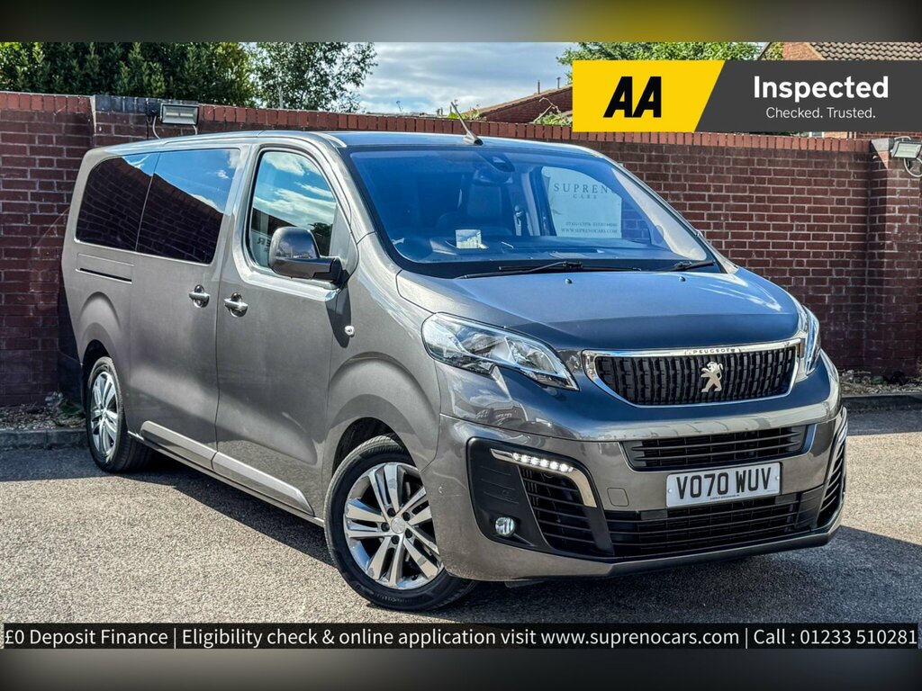 Peugeot Traveller 2.0 Bluehdi Allure Long Mpv Lwb Grey