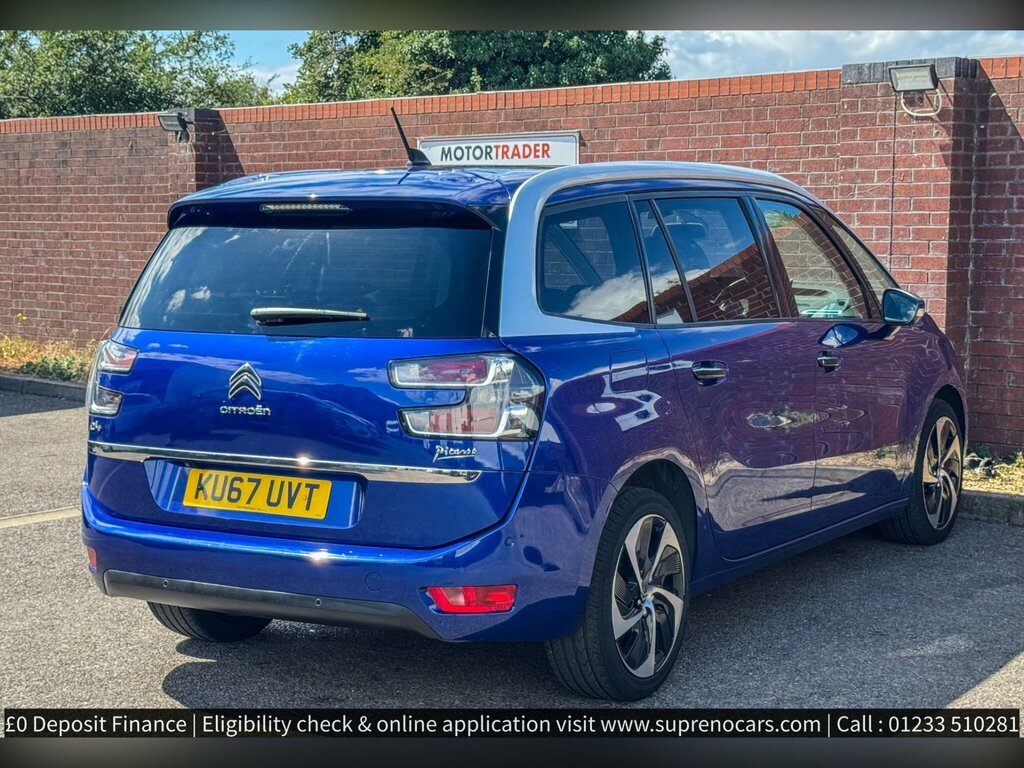 Citroen Grand C4 Picasso 2.0 Bluehdi Flair Eat6 Euro 6 Ss Blue #6