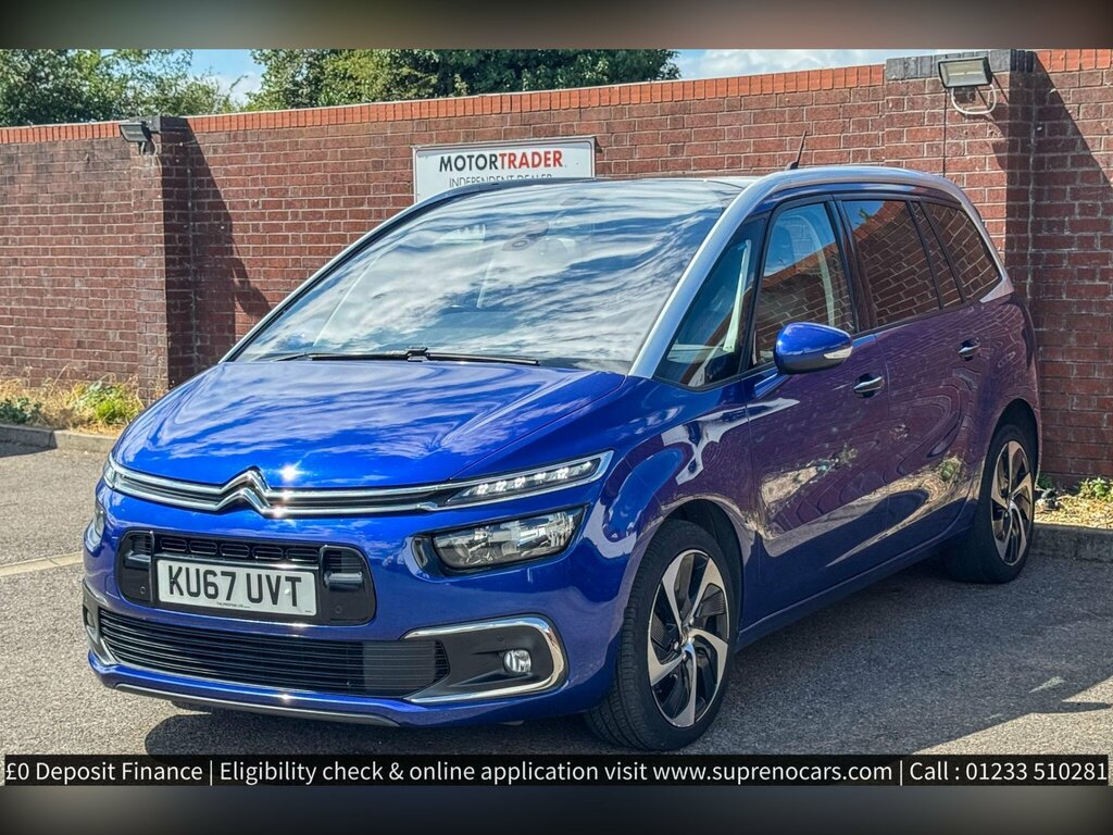 Citroen Grand C4 Picasso 2.0 Bluehdi Flair Eat6 Euro 6 Ss Blue #3
