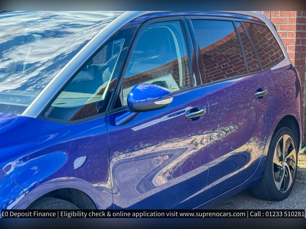 Citroen Grand C4 Picasso 2.0 Bluehdi Flair Eat6 Euro 6 Ss Blue #4