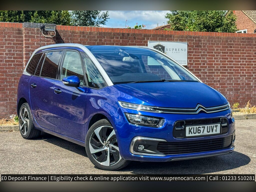 Citroen Grand C4 Picasso 2.0 Bluehdi Flair Eat6 Euro 6 Ss Blue