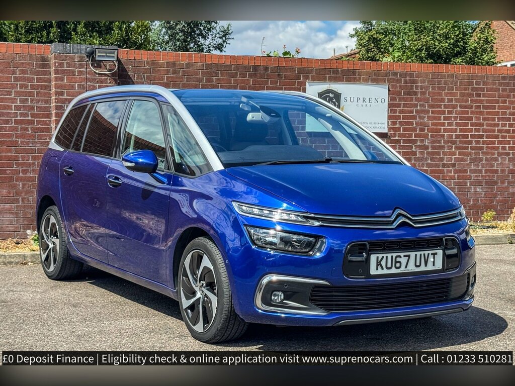 Citroen Grand C4 Picasso 2.0 Bluehdi Flair Eat6 Euro 6 Ss Blue #2