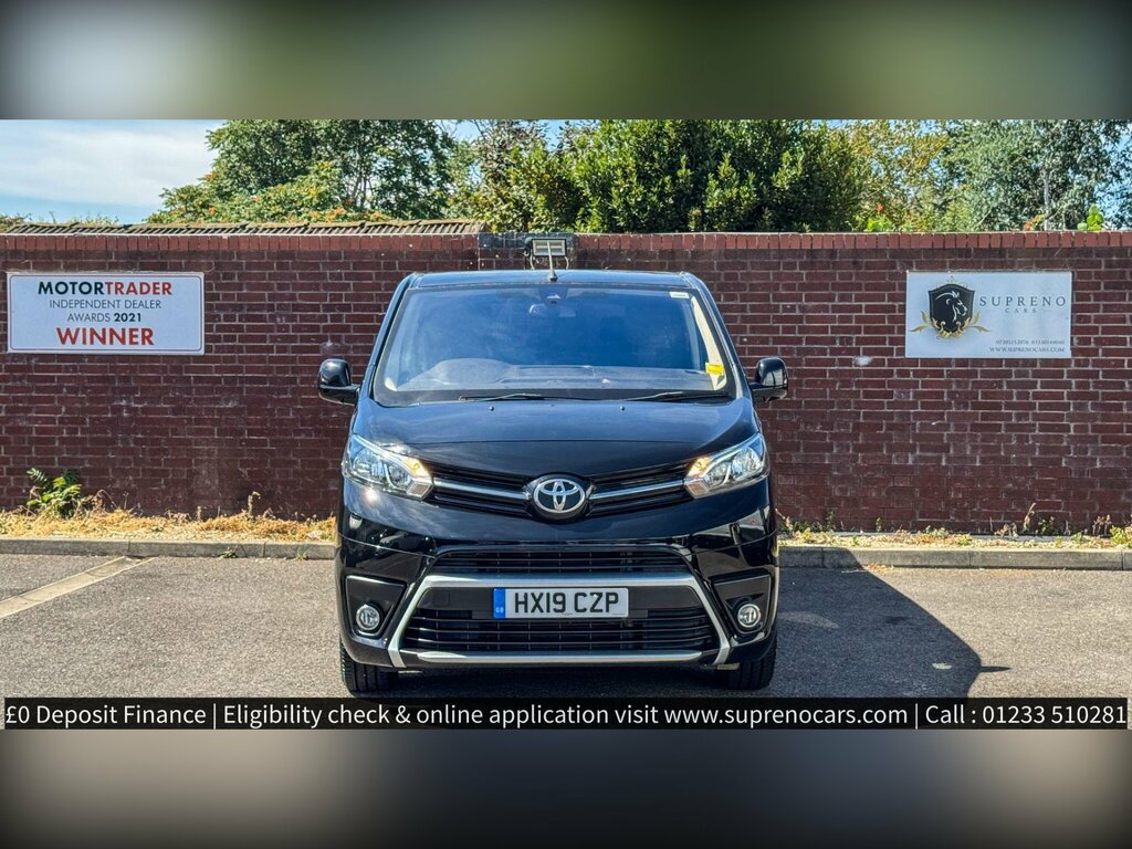 Toyota PROACE 1.5D Shuttle Medium Mpv Mwb Euro Black #5