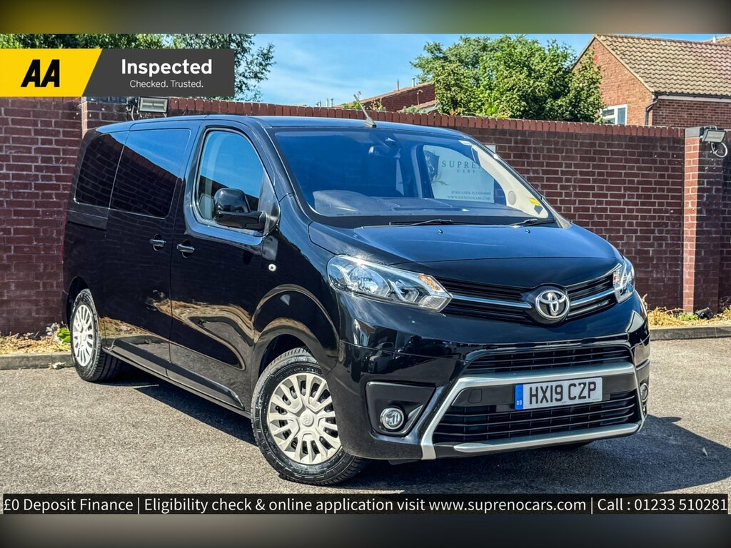 Toyota PROACE 1.5D Shuttle Medium Mpv Mwb Euro Black