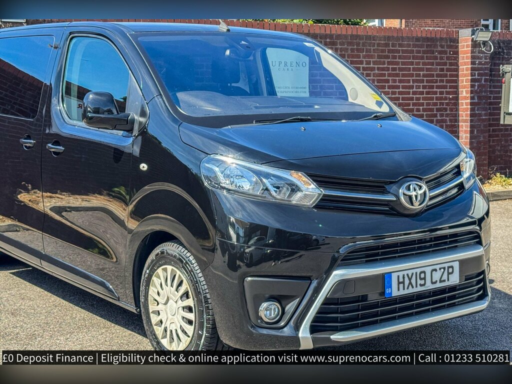Toyota PROACE 1.5D Shuttle Medium Mpv Mwb Euro Black #4