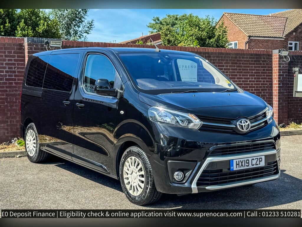 Toyota PROACE 1.5D Shuttle Medium Mpv Mwb Euro Black #3
