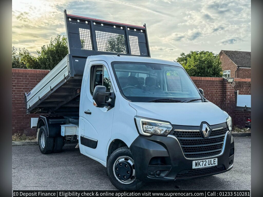 Renault Master 2.3 Dci 35 Business Tipper Rwd M White