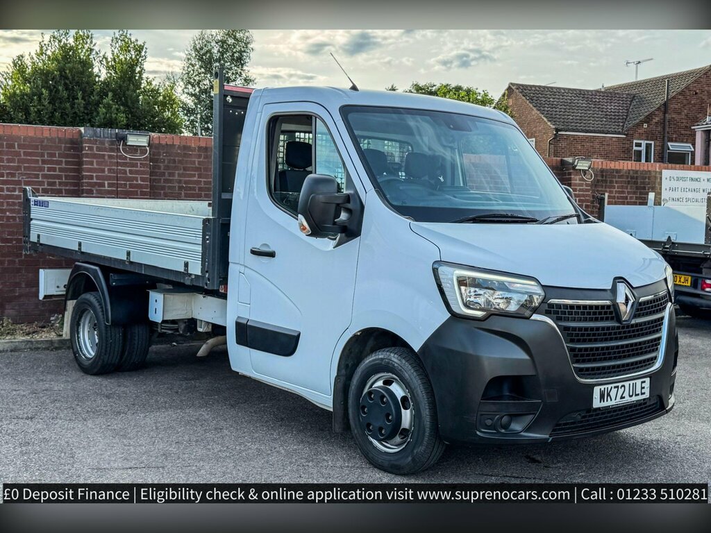 Renault Master 2.3 Dci 35 Business Tipper Rwd M White #2