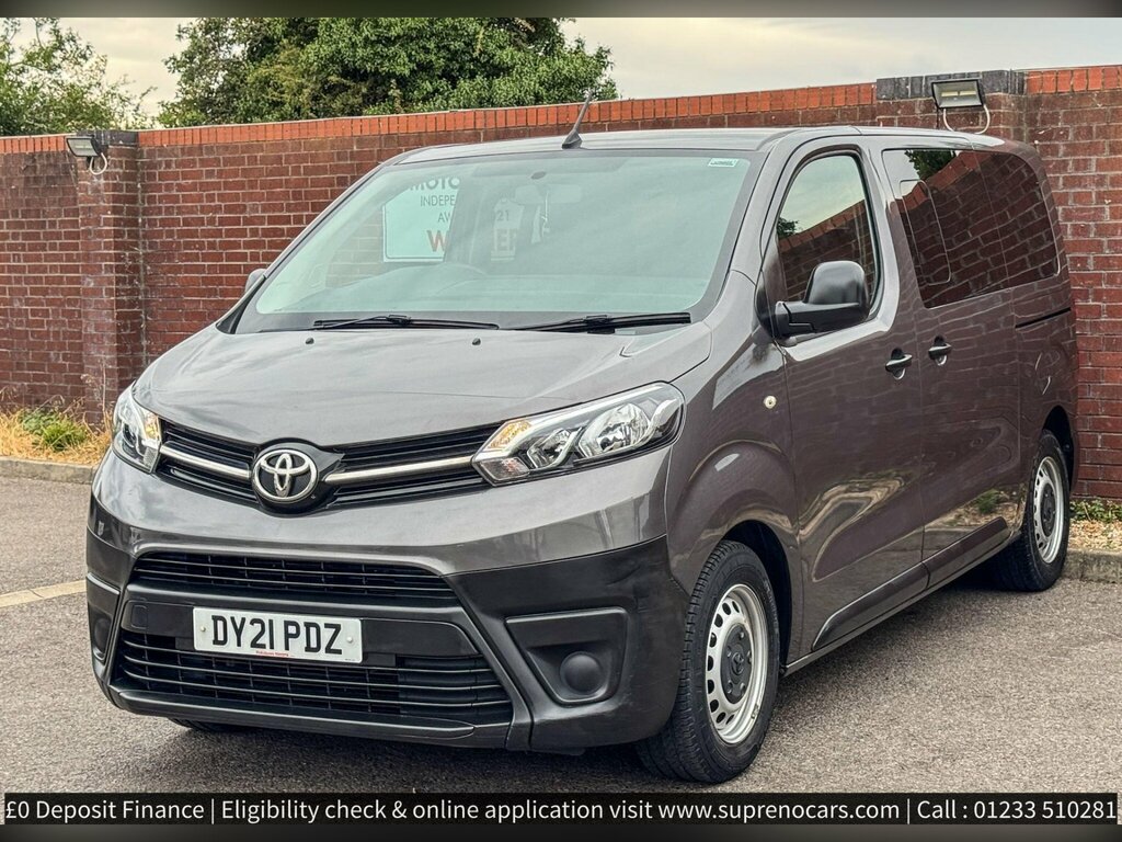 Toyota PROACE 1.5D Shuttle Medium Mpv Mwb Euro DY21PDZ Grey #6
