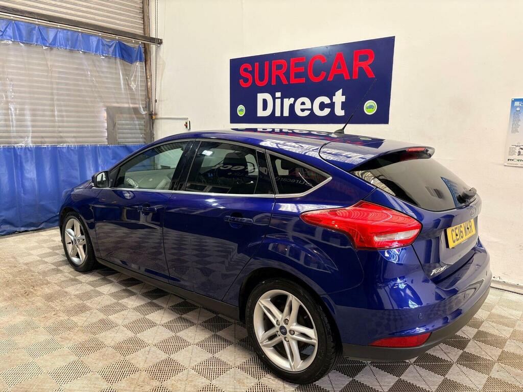 Ford Focus Hatchback 1.0T Ecoboost Titanium Euro 6 Ss Blue #2