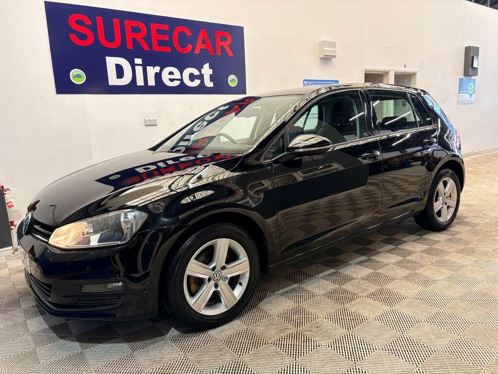 Volkswagen Golf Hatchback 1.6 Tdi Bluemotion Tech Match Edition Eu Black